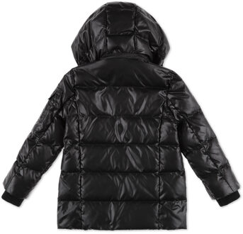 Philipp Plein Nylon Jas Iconic Plein Zwart