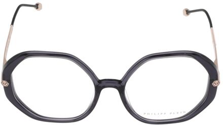 Philipp Plein Octagon Pp130014 Bril Zwart - One Size