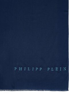 Philipp Plein Philipp Plein-sjaal Blauw