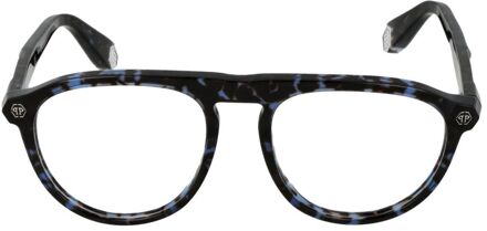 Philipp Plein Pl2001 Ronde Bril Zwart