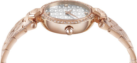 Philipp Plein Plein Couture Dames Horloge Rosékleurig PWEAA0821 - maat Roségoud