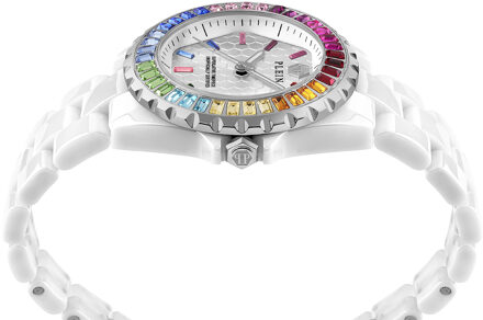 Philipp Plein Plein Heaven Dames Witte Horloge PWPPA0124 - One Size