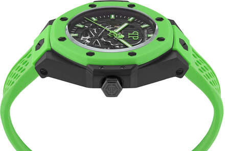 Philipp Plein Plein $keleton Royal Heren Groen Horloge PWPFA0624 - maat
