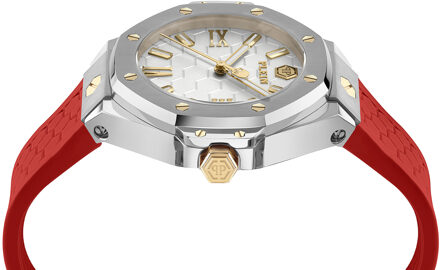 Philipp Plein Plein Lady Royal Dames Rode Horloge PWBDA0124 Rood