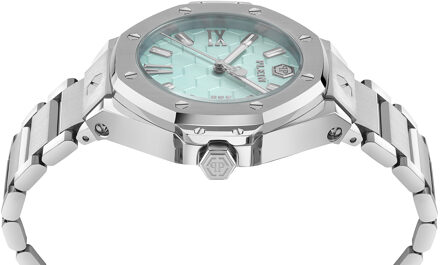 Philipp Plein Plein Lady Royal Dames Zilveren Horloge PWBDA0624 - One Size