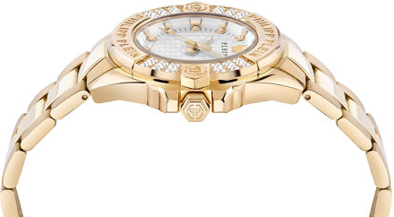 Philipp Plein Plein Majesty Dames Gouden Horloge PWOFA0725 - One Size
