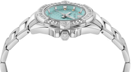 Philipp Plein Plein Majesty Dames Zilveren Horloge PWOFA0425 - One Size