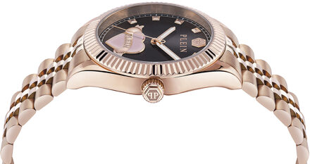 Philipp Plein Plein Valentine Dames Horloge Rosé Goud PW2BA1025 Roségoud - One Size