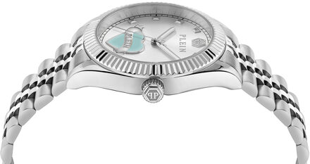 Philipp Plein Plein Valentine Dames Zilveren Horloge PW2BA1125 - One Size