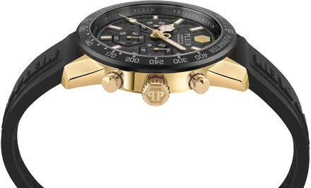 Philipp Plein Pleinmeter Heren Zwarte Horloge PWPYA0224 - maat