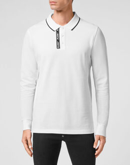 Philipp Plein Poloshirt - maat 3XL Wit