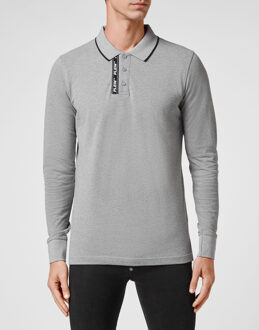 Philipp Plein Poloshirt - maat S Grijs