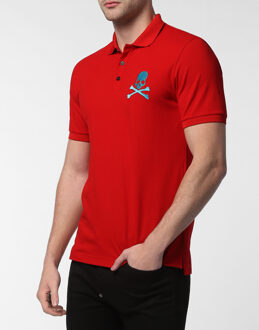 Philipp Plein Poloshirt Rood