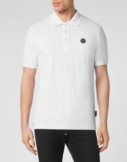 Philipp Plein Poloshirt Skull - maat 4XL Wit