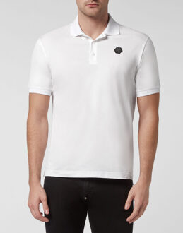 Philipp Plein Poloshirt Wit - 2XL