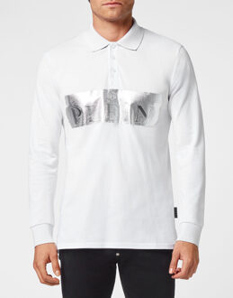 Philipp Plein Poloshirt Wit - 3XL
