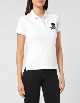 Philipp Plein Poloshirt Wit