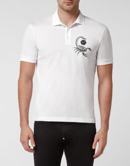 Philipp Plein Poloshirt Wit