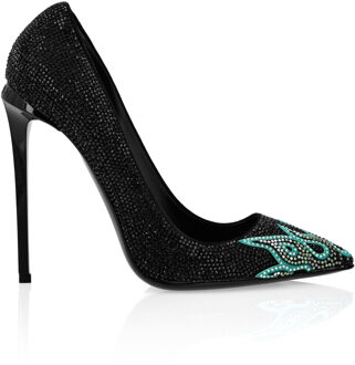 Philipp Plein Pompen Flame Zwart - EU 37