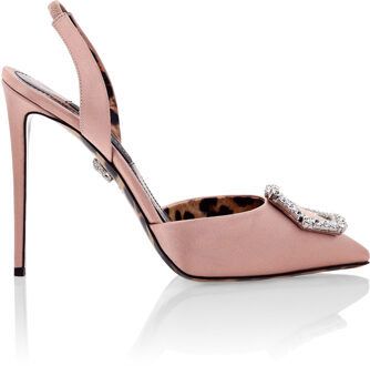 Philipp Plein Pompen Hexagon Beige - EU 37