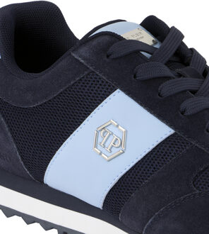 Philipp Plein Portofino Runner Hexagon - maat EU 42 Donkerblauw