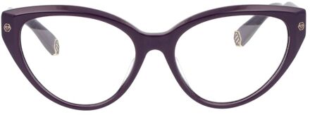 Philipp Plein Pp13005 Kat Oog Bril Paars