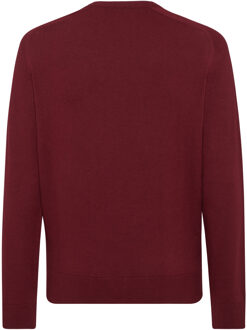 Philipp Plein Pullover Ronde Hals Bordeaux