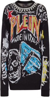 Philipp Plein Pullover Ronde Hals Veelkleurig - S