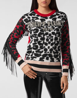 Philipp Plein Pullover Ronde Hals Veelkleurig