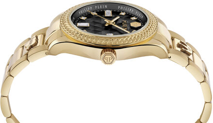 Philipp Plein Queen Dames Gouden Horloge PWCDA0624