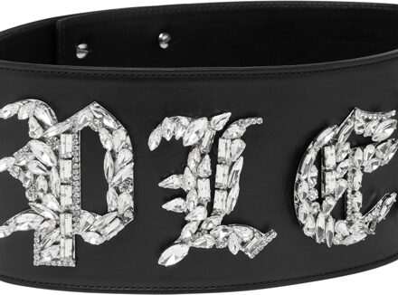 Philipp Plein Riem Gothic Plein Zwart - 70 cm