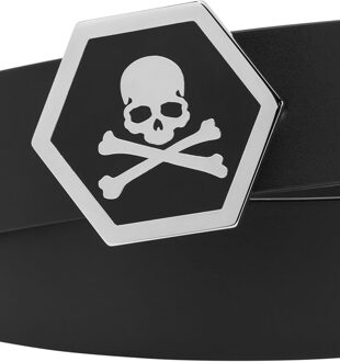 Philipp Plein Riem Skull Zwart