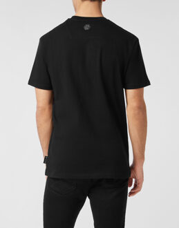 Philipp Plein Round Neck T-Shirt Tassel Pp Zwart - M