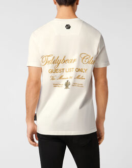 Philipp Plein Round Neck T-Shirt Teddy Beach Zwart - M