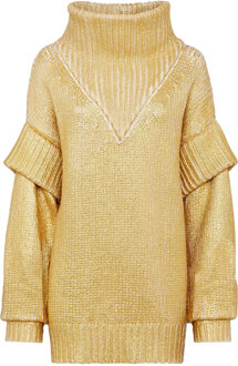 Philipp Plein Schildpadhals Hexagon Goud