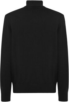 Philipp Plein Schildpadhals Zwart