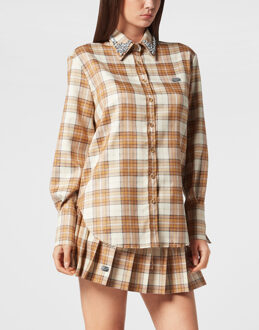 Philipp Plein Shirt Flame Rosé - M