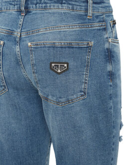 Philipp Plein Slank Model Blauw/marineblauw - 33 (Taille)