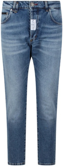 Philipp Plein Slim-fit Jeans Philipp Plein , Blue , Heren - W32,W30