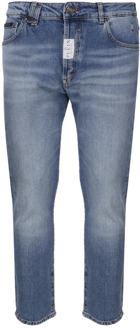 Philipp Plein Slim-fit Jeans Philipp Plein , Blue , Heren - W34,W31,W33,W32