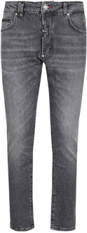 Philipp Plein Slim-fit Jeans Philipp Plein , Gray , Heren - W29,W30,W32,W33