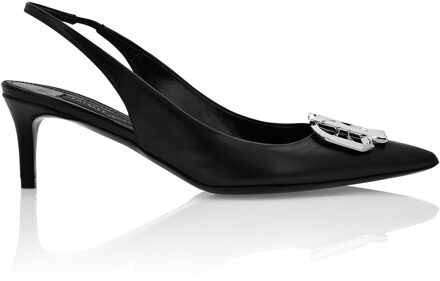 Philipp Plein Slingback Schoenen Gothic Plein Zwart - EU 37