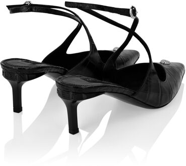 Philipp Plein Slingback Schoenen Zwart - EU 40