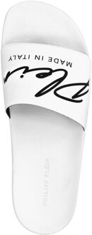 Philipp Plein Slippers Wit - EU 35