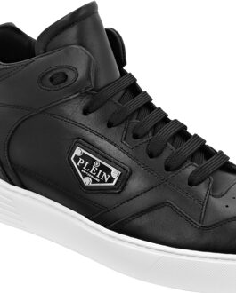 Philipp Plein Sneakers in nappaleer Zwart - EU 39