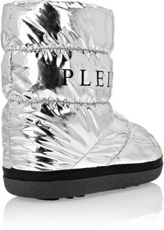 Philipp Plein Snow Boots Plein Print Zilver - EU 39