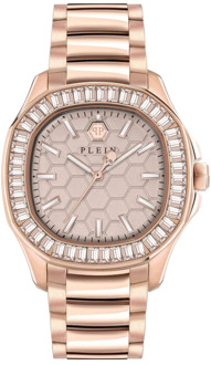 Philipp Plein Spectre Lady Crystal Horloge Philipp Plein , Pink , Dames - ONE Size