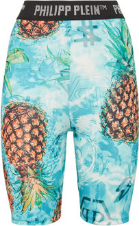 Philipp Plein Sportieve Shorts Pineapple Skies Veelkleurig - XS