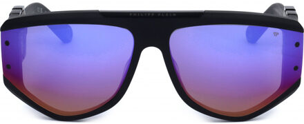 Philipp Plein SPP093M-703V SPP093M 65 703V Zonnebril Zwart