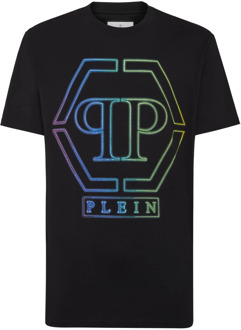 Philipp Plein Stijlvolle T-shirts voor Mannen en Vrouwen Philipp Plein , Black , Heren - XL